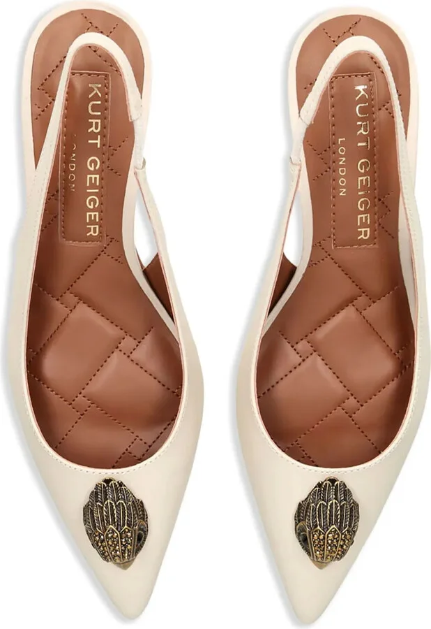 Belgravia 60mm leather pumps - Image 4