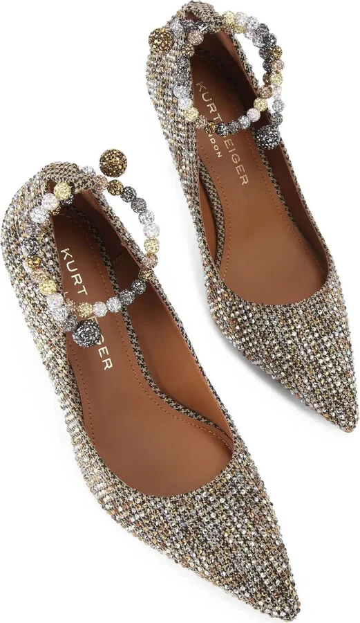Belgravia crystal-embellished pumps - Image 2