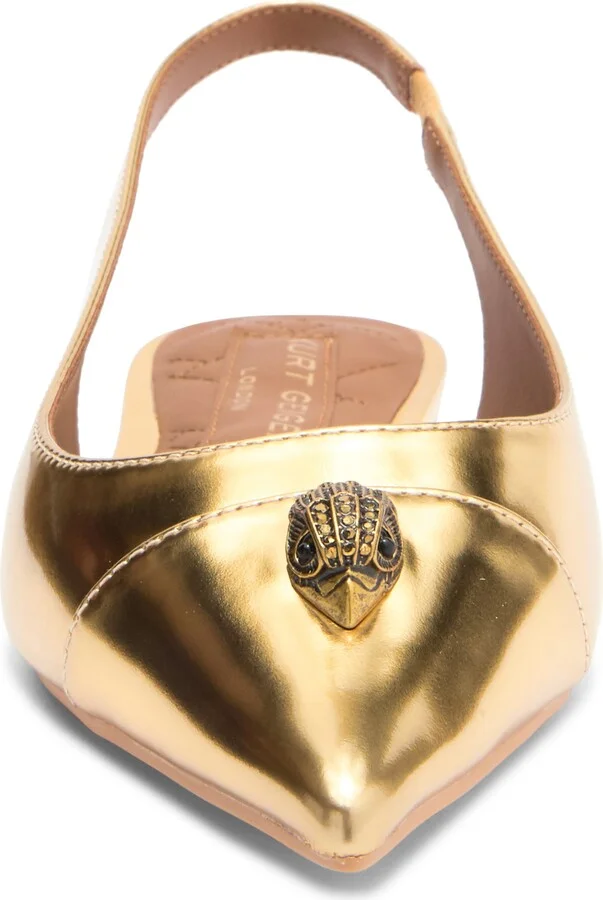 Belgravia Eagle Slingback Flat - Image 3
