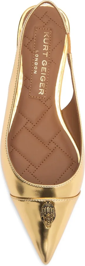 Belgravia Eagle Slingback Flat - Image 5
