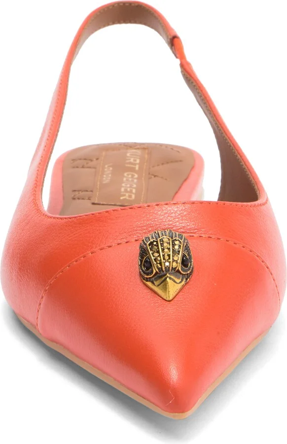 Belgravia Eagle Slingback Flat - Image 3