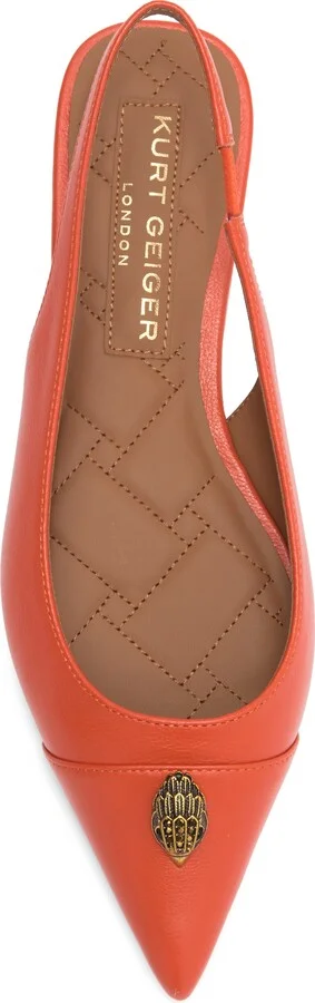 Belgravia Eagle Slingback Flat - Image 5