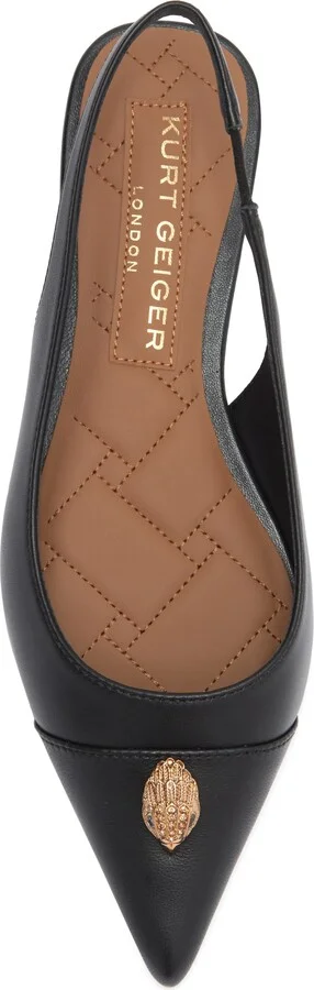 Belgravia Eagle Slingback Flat - Image 5