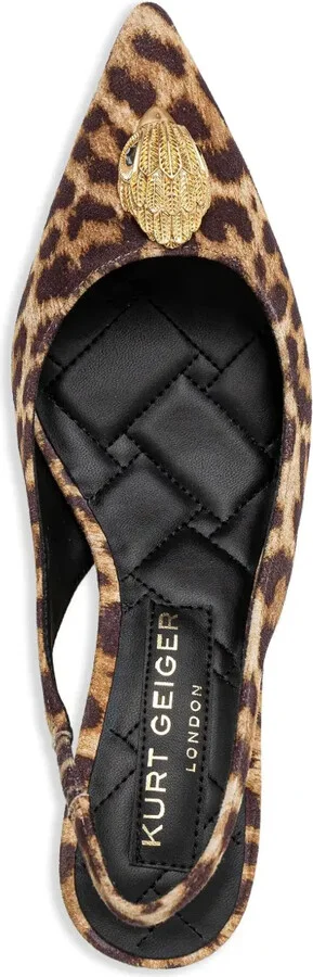 Belgravia leopard-print slingback pumps - Image 4
