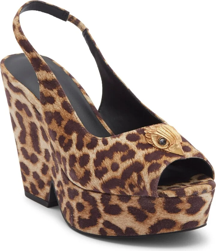 Belgravia Platform Wedge Slingback Pump