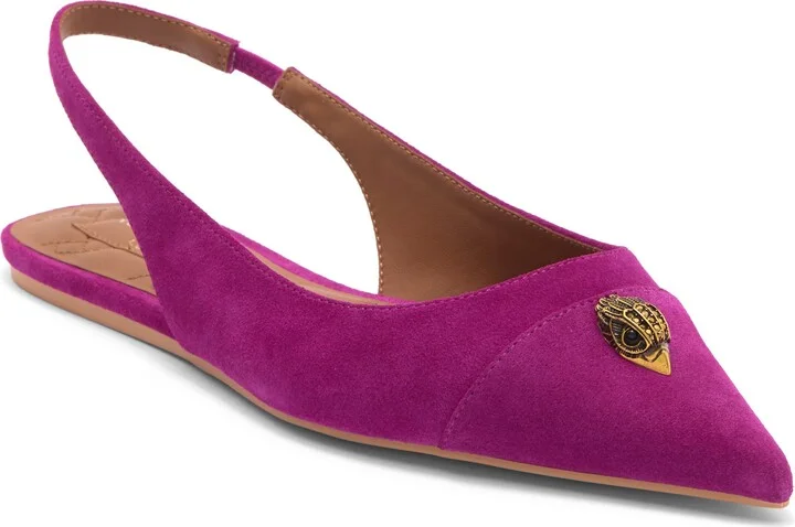 Belgravia Small Eagle Slingback Flat