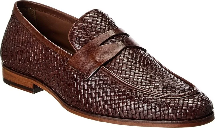 Beliay Woven Leather Loafer