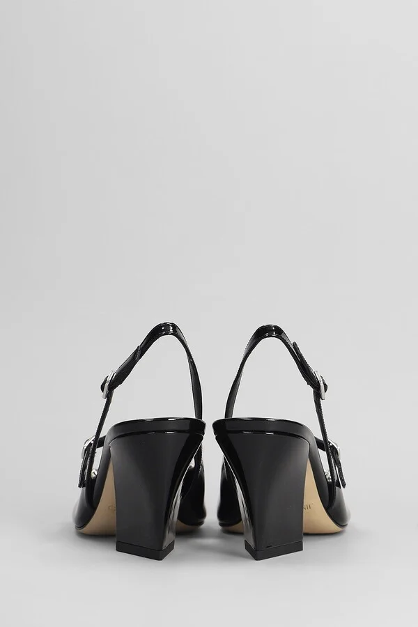 Belinda 70 Pumps In Black Patent Leather - Image 4