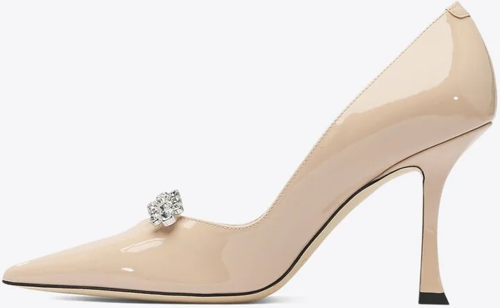 Belinda 90 Patent Leather Pumps - Image 2