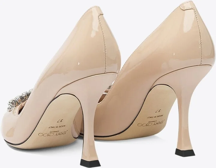 Belinda 90 Patent Leather Pumps - Image 3