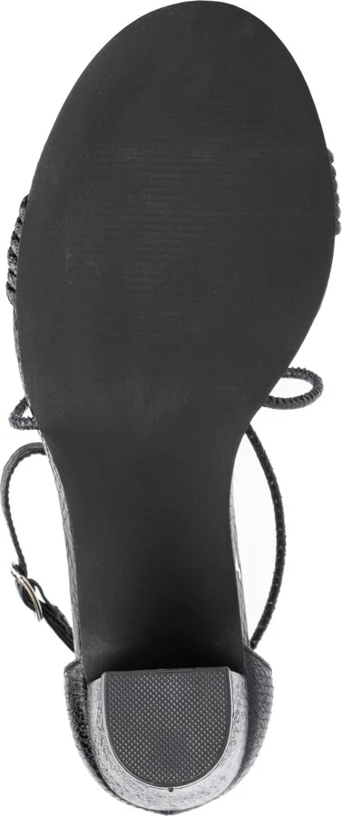 Belinda Reptile Embossed Sandal - Wide Width - Image 6