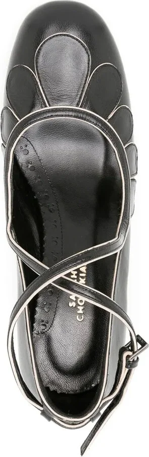 Belis 50mm buckled pumps - Image 4