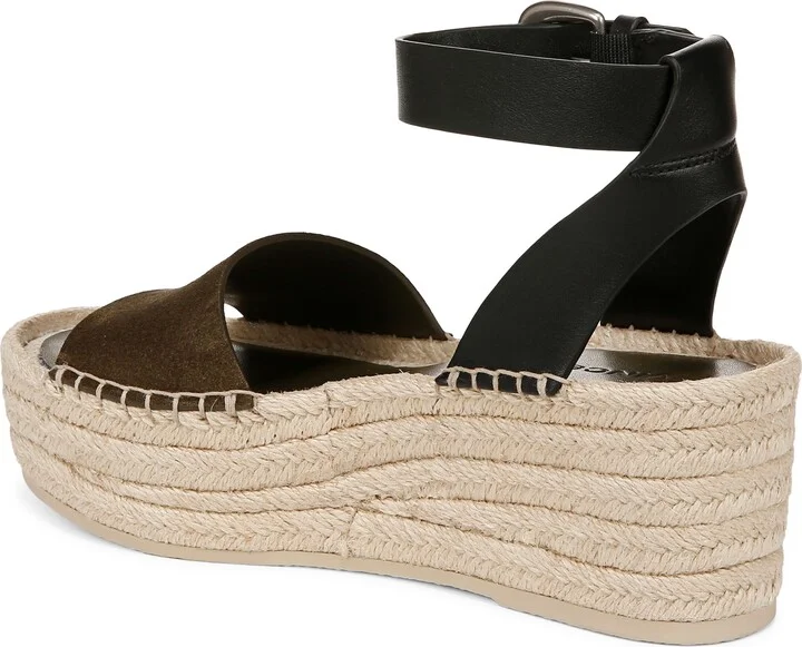 Belisa Ankle Strap Espadrille Platform Wedge Sandal - Image 2