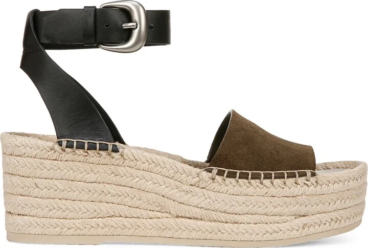 Belisa Ankle Strap Espadrille Platform Wedge Sandal - Image 3