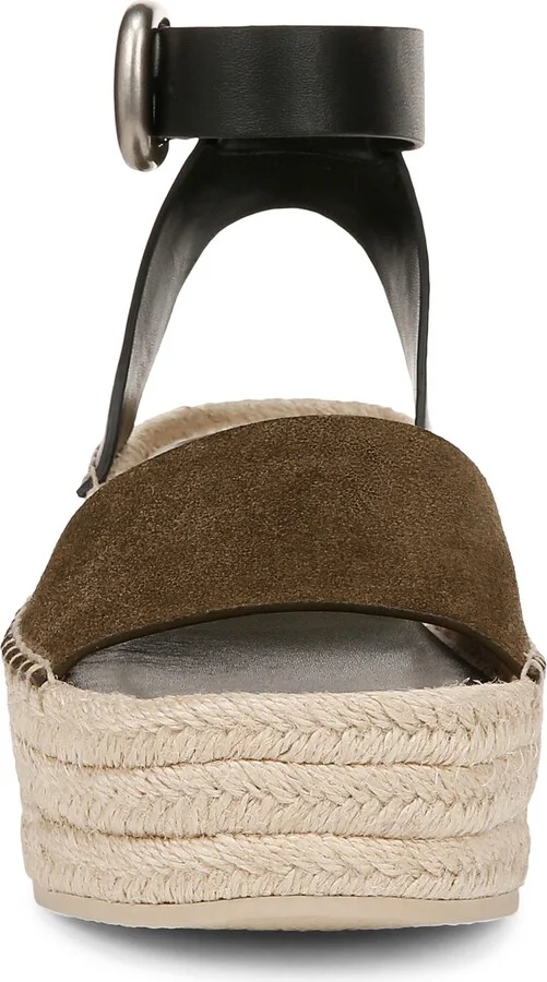 Belisa Ankle Strap Espadrille Platform Wedge Sandal - Image 4