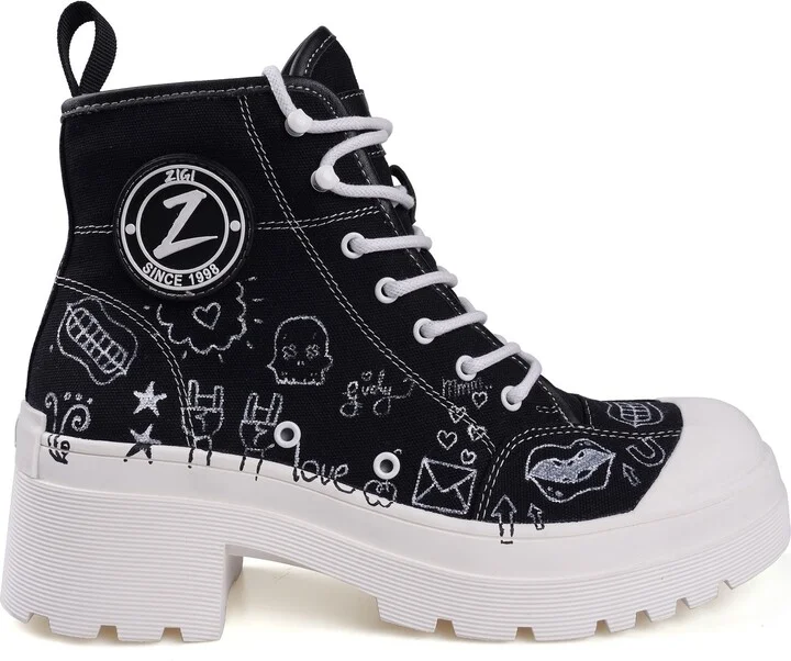 Belisa Platform High Top Sneaker - Image 3