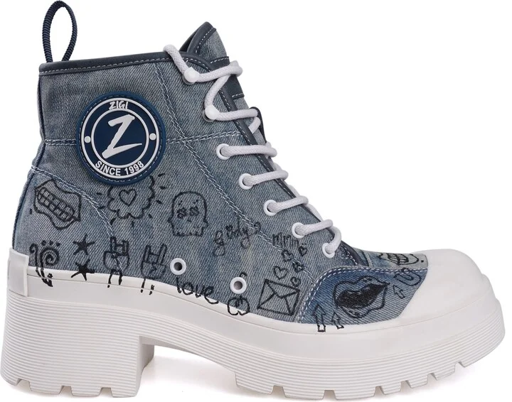 Belisa Platform High Top Sneaker - Image 9