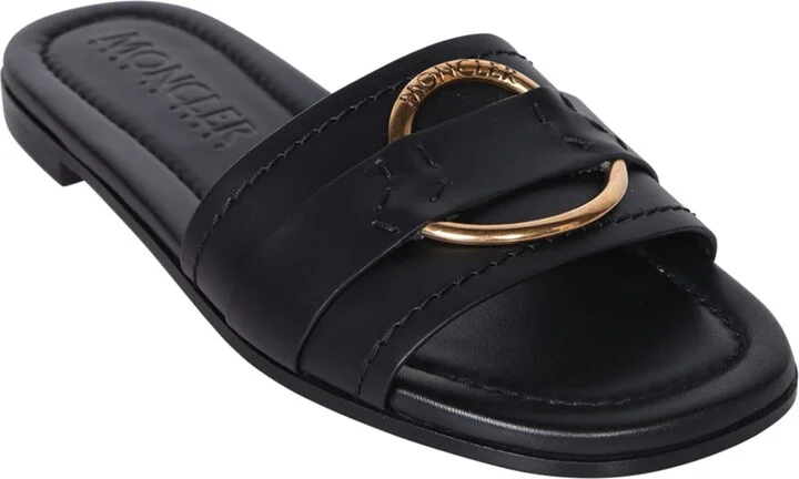 Bell Black Sandals - Image 2