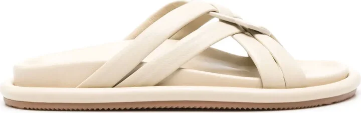 Bell interwoven-straps slides