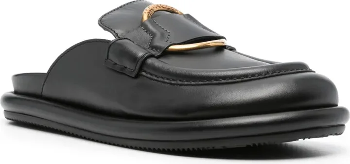 Bell leather mules - Image 2
