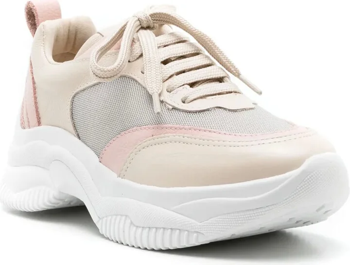 Bell leather platform sneakers - Image 2