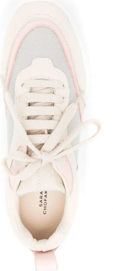 Bell leather platform sneakers - Image 4
