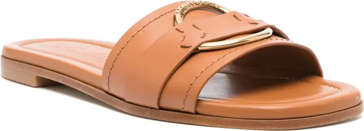 Bell leather slides - Image 2