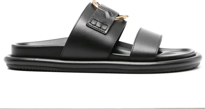 Bell leather slides
