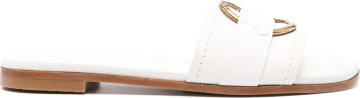 Bell leather slides