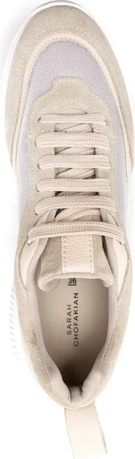 Bell panelled low-top sneakers - Image 4