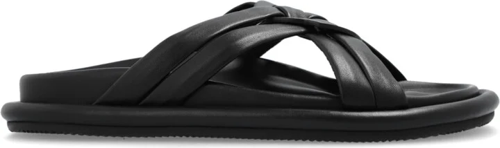 ‘Bell’ Slides, , - Black
