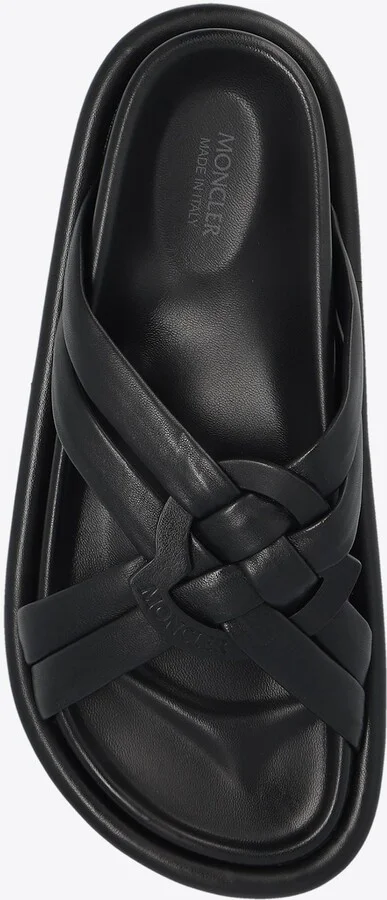 Bell Smooth Leather Slides - Image 3