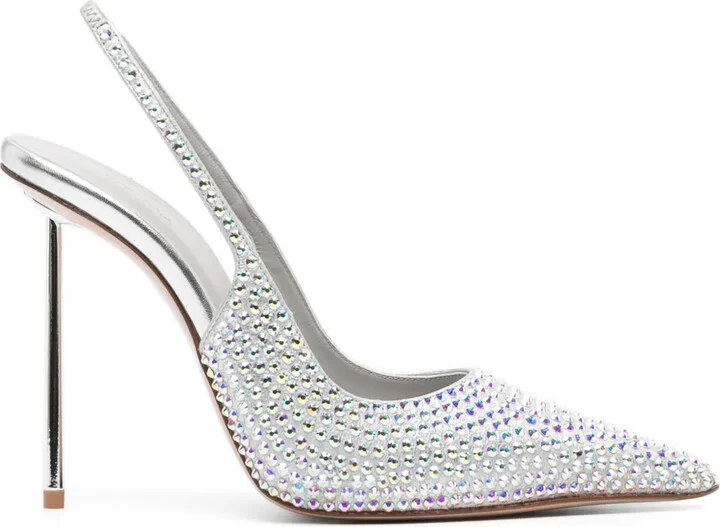 Bella 115mm crystal-embellished pumps