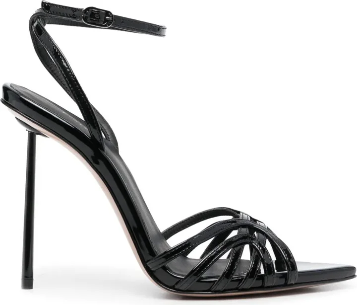 Bella 115mm leather sandals