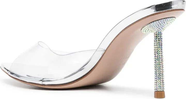 Bella 120mm crystal-embellished sandals - Image 3