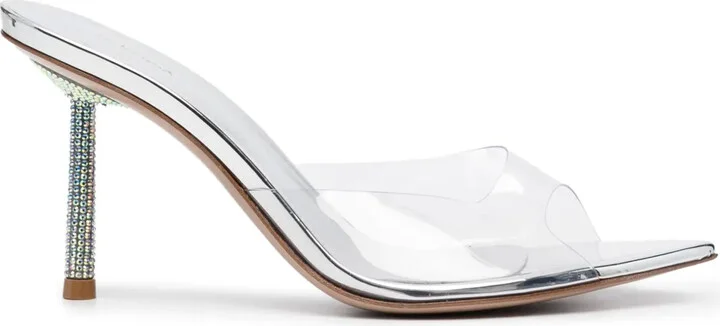 Bella 120mm crystal-embellished sandals