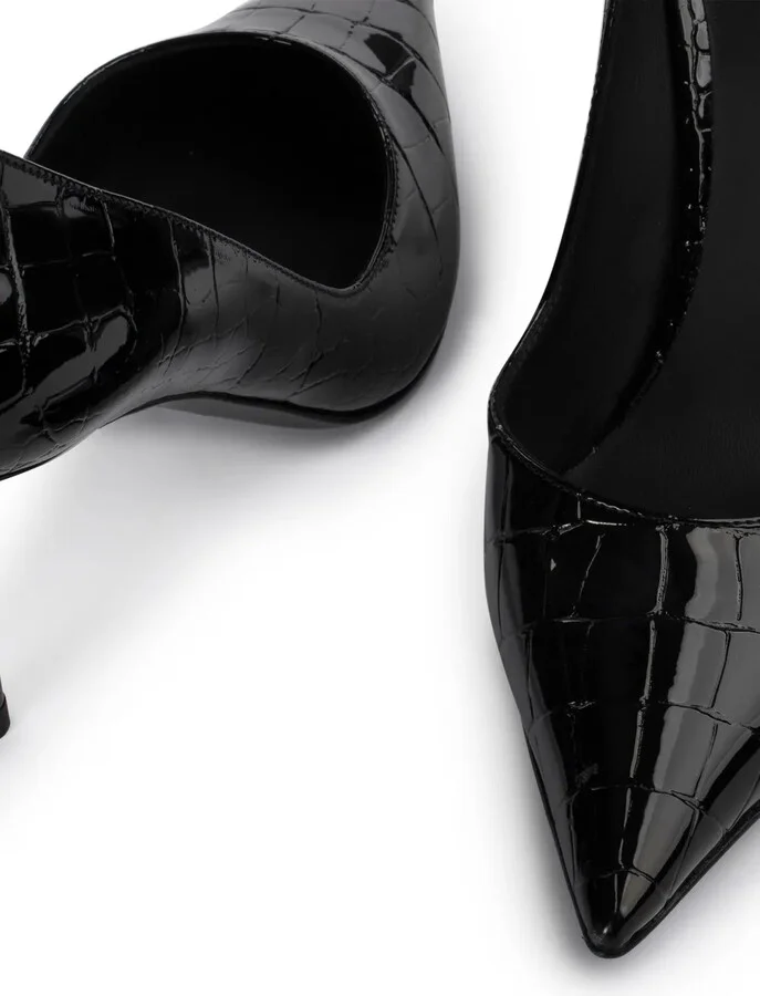 Bella 120mm leather pumps - Image 4