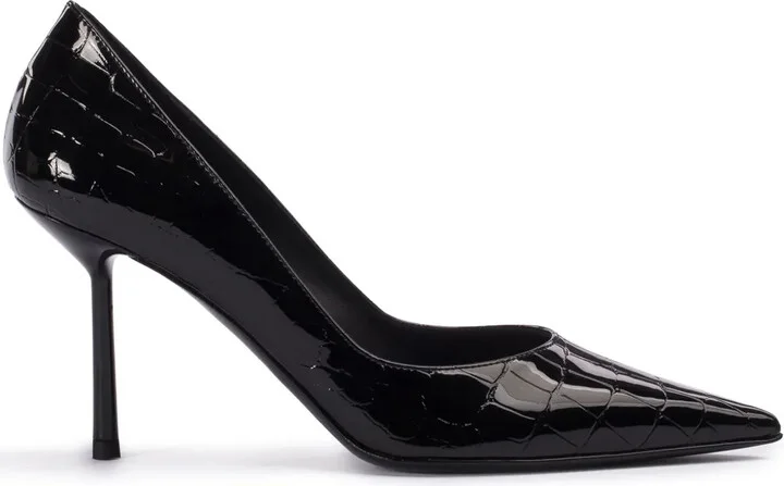 Bella 120mm leather pumps