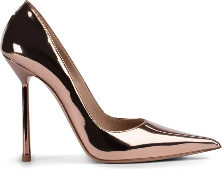 Bella 120mm leather pumps