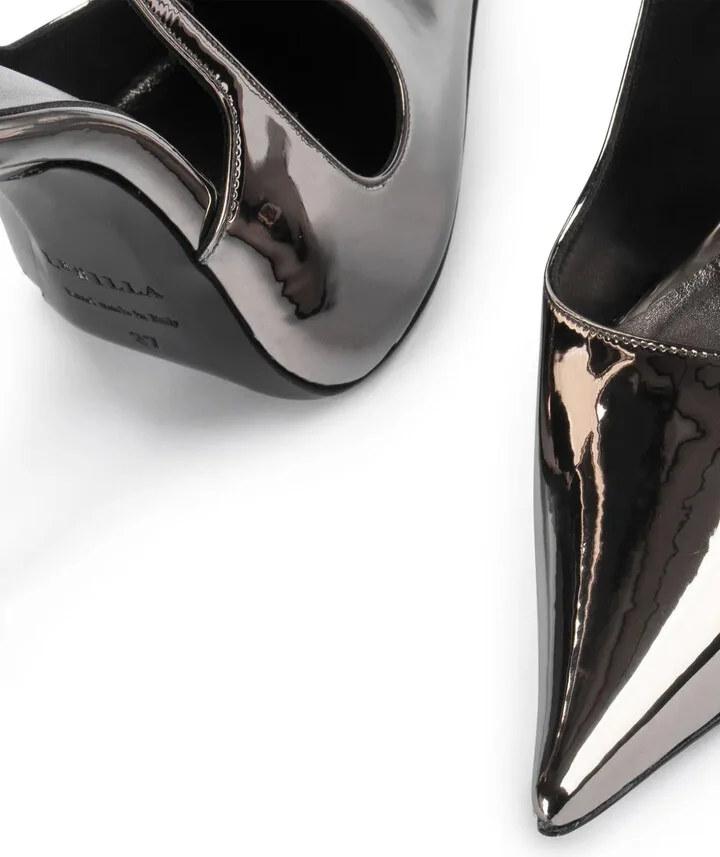 Bella 120mm slingback pumps - Image 4