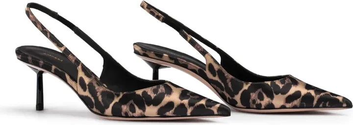Bella 60mm leopard-print pumps - Image 2