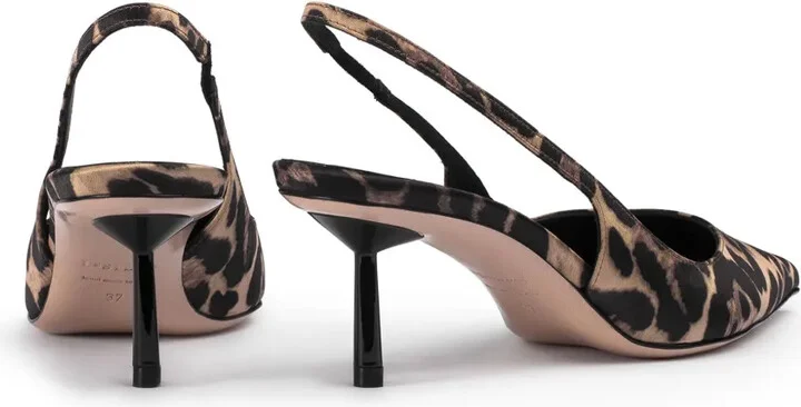 Bella 60mm leopard-print pumps - Image 3