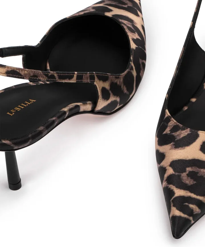 Bella 60mm leopard-print pumps - Image 4