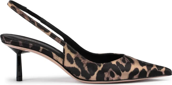 Bella 60mm leopard-print pumps