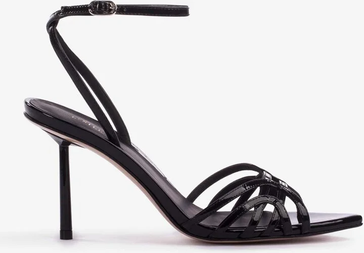 Bella 80 Leather Strappy Sandals