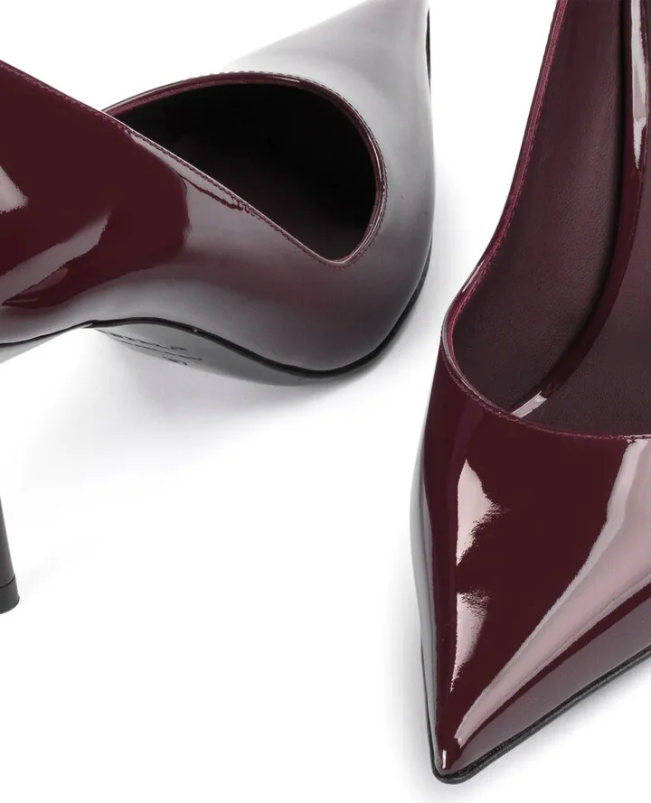 Bella 80mm leather pumps - Image 4