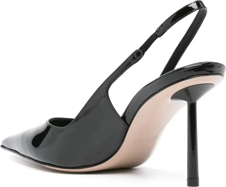 Bella 80mm patent-leather pumps - Image 3