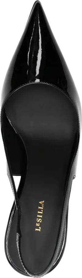 Bella 80mm patent-leather pumps - Image 4