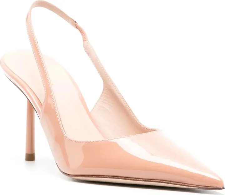 Bella 80mm patent-leather pumps - Image 2