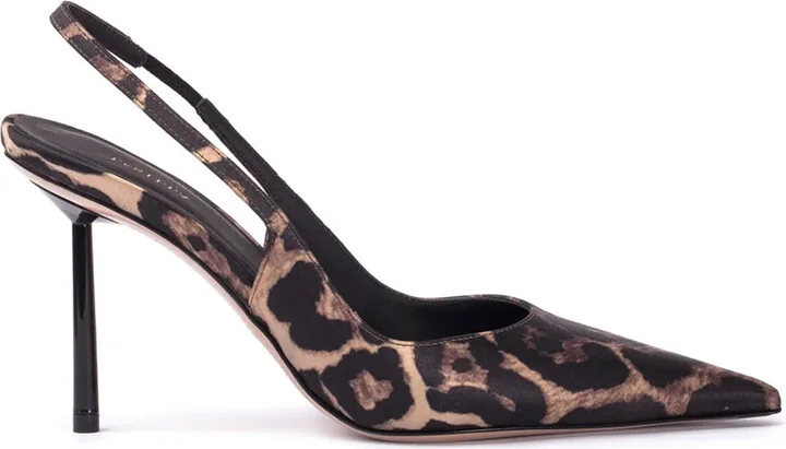 Bella 80mm slingback pumps
